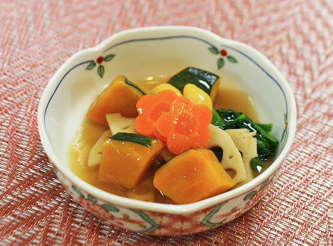 運盛り野菜の生姜煮（冬）