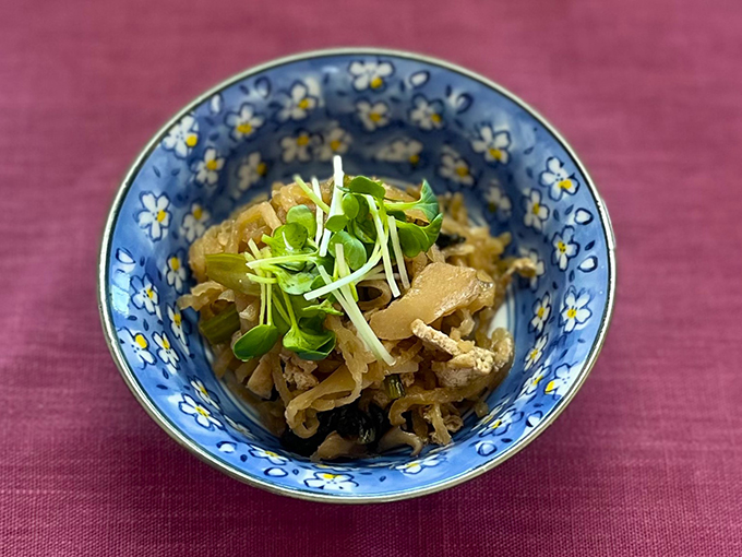 切り干し大根の甘辛煮