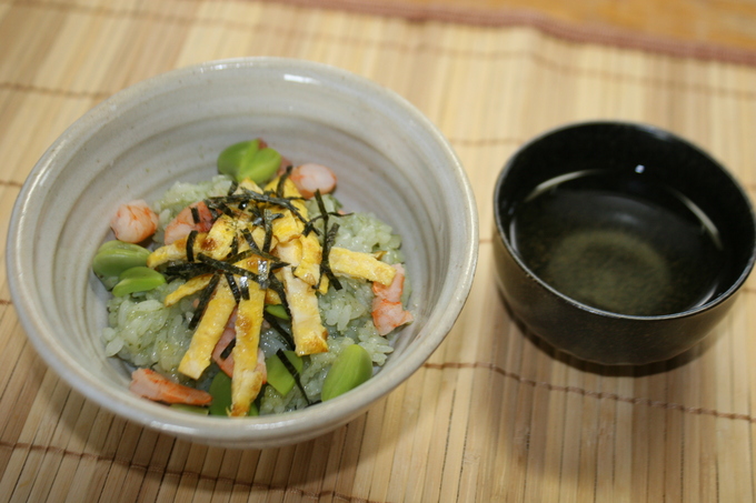 お茶ご飯